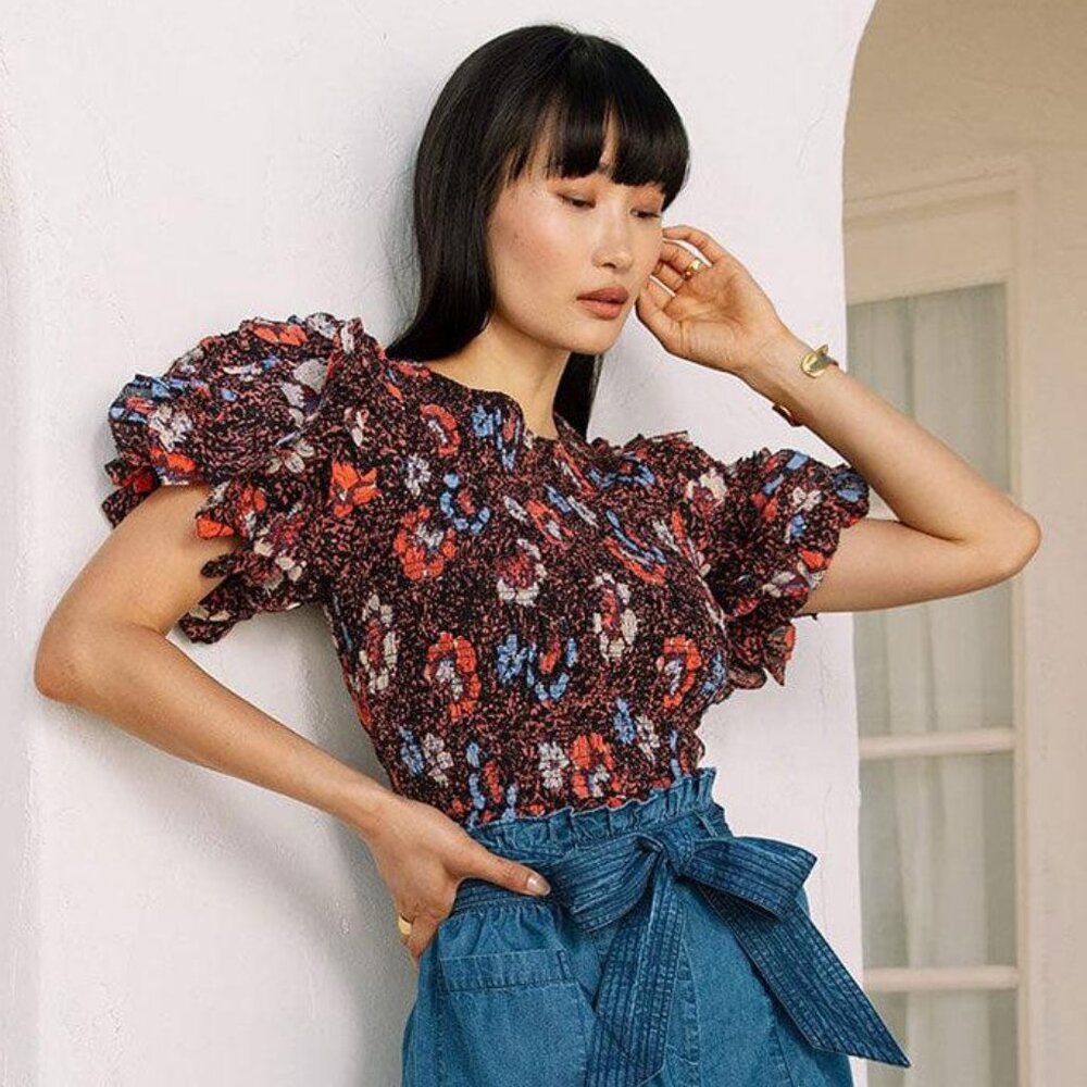 Nwot Cleobella Organic Cotton Cindi Blouse